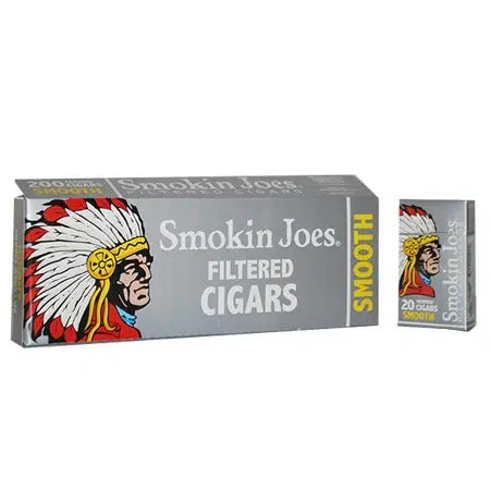 Smokin Joes Smooth Filtered Cigars | Smooth / 10 Packs of 20