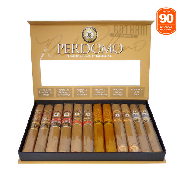 Perdomo Connoisseur Collection Sampler - Pack of 48