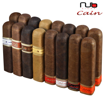 Nub & Cain 16-Cigar Box-Pressed 460 Sampler