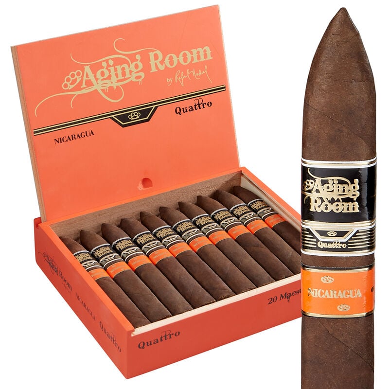 Aging Room Quattro Nicaragua Torpedo Box of 20