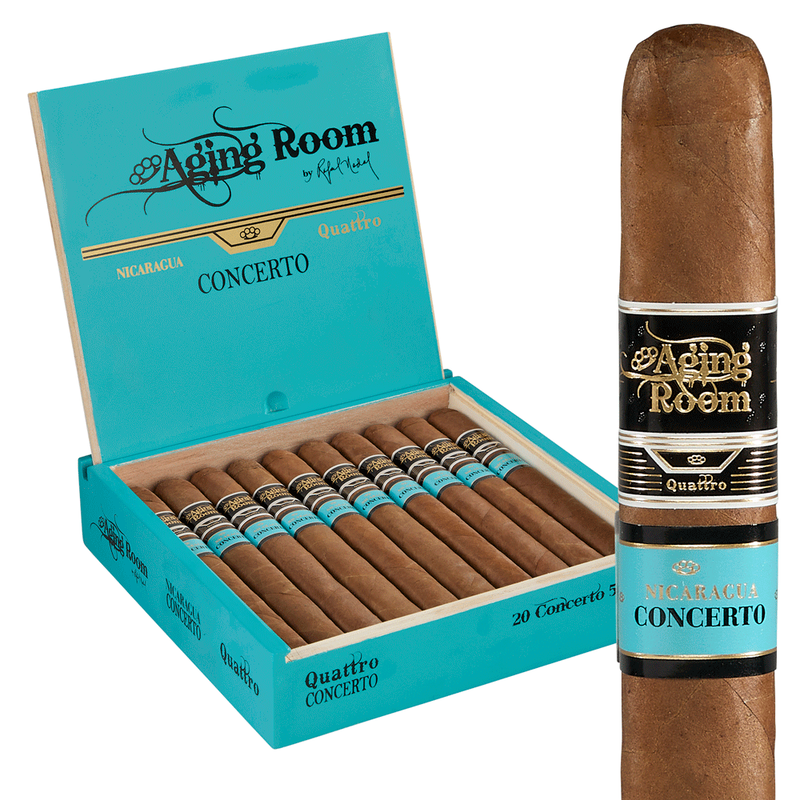 Aging Room Quattro Nicaragua Concerto Torpedo Pack of 5