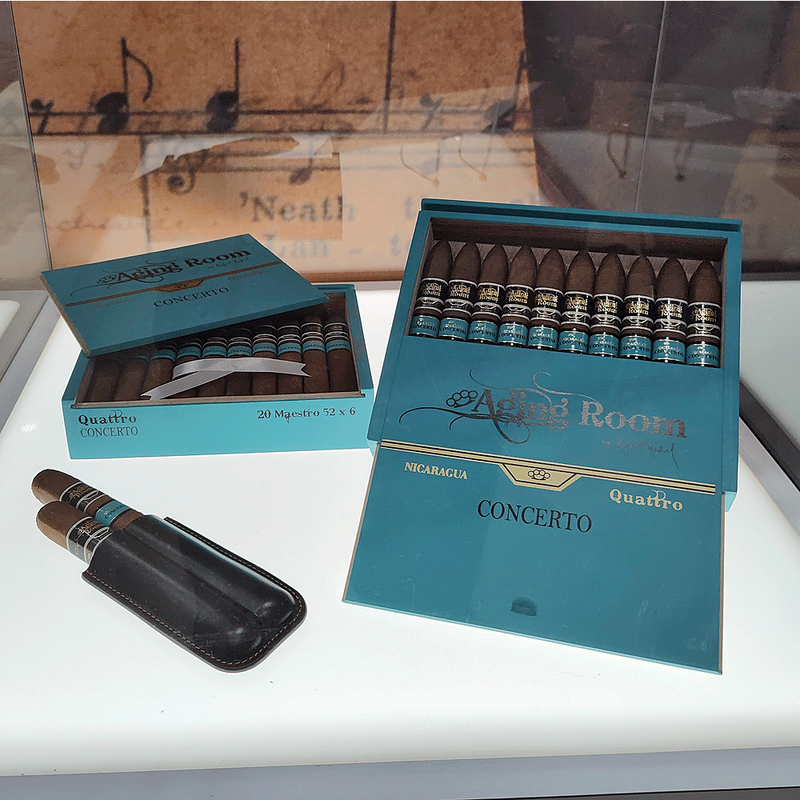 Aging Room Quattro Nicaragua Concerto Torpedo Box of 10