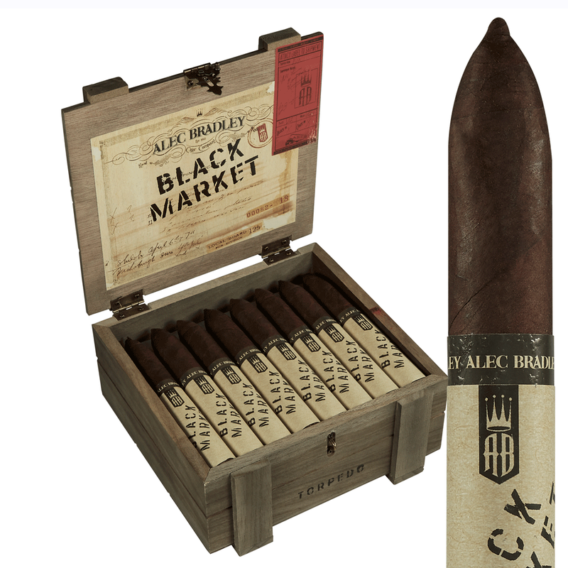 Alec Bradley Black Market Torpedo Box of 24