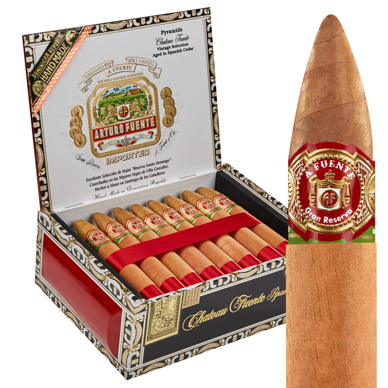 Arturo Fuente Chateau Series Pyramid Box of 25