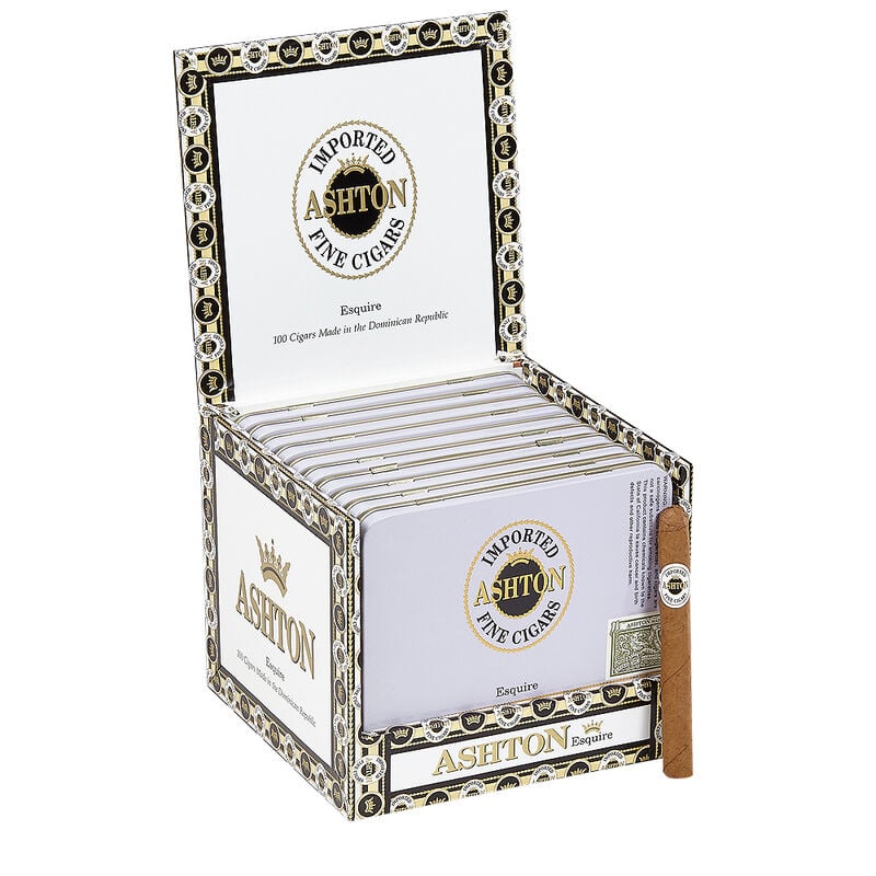 Ashton Classic Esquire Natural Cigarillo Tins Cigarillos Pack of 100