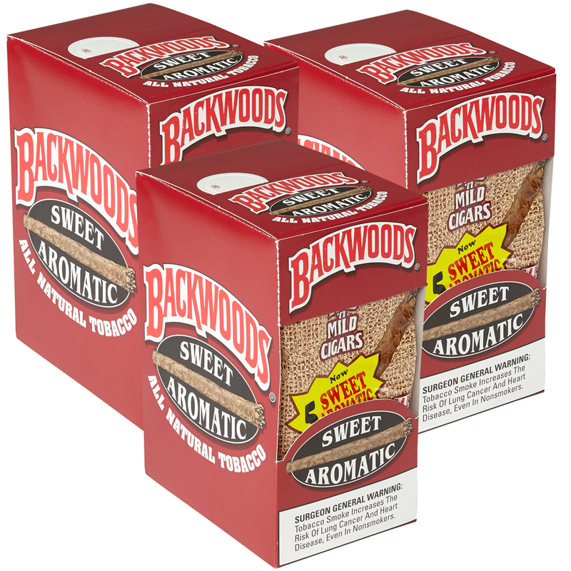 Backwoods Sweet Aromatic Cigarillos Pack of 120