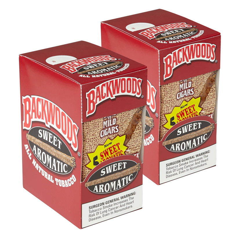 Backwoods Sweet Aromatic Cigarillos Pack of 80