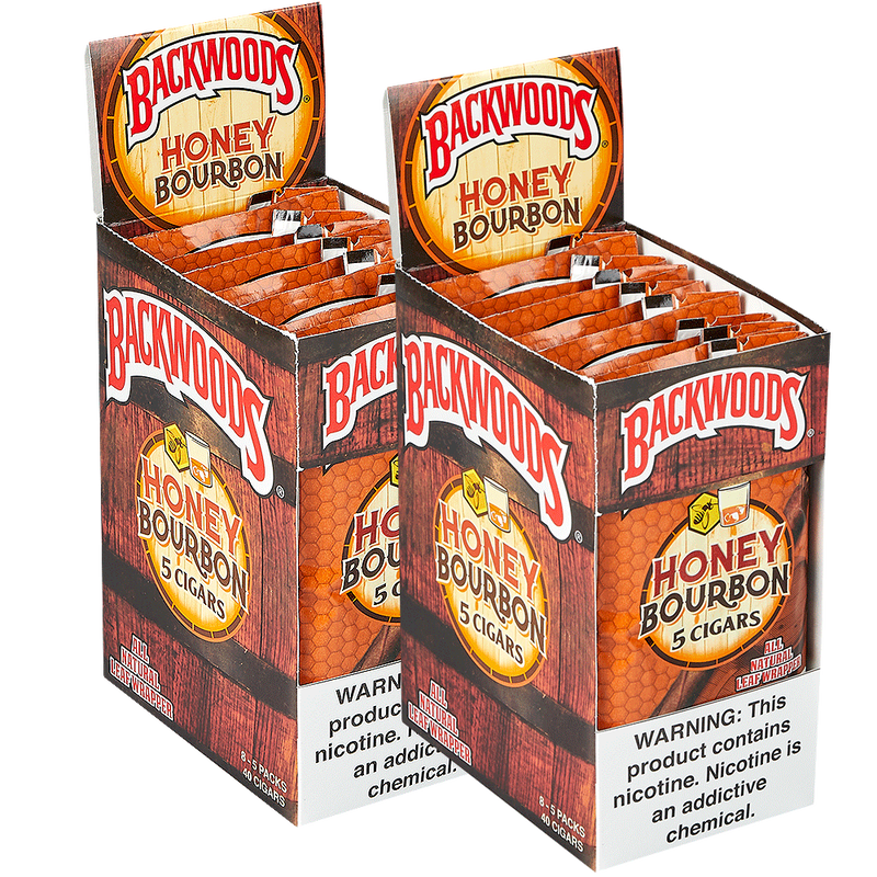 Backwoods Honey Bourbon Box of 40