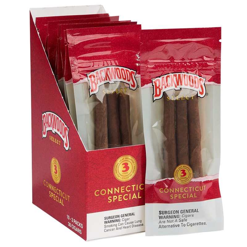 Backwoods Select Connecticut Special Pack of 30