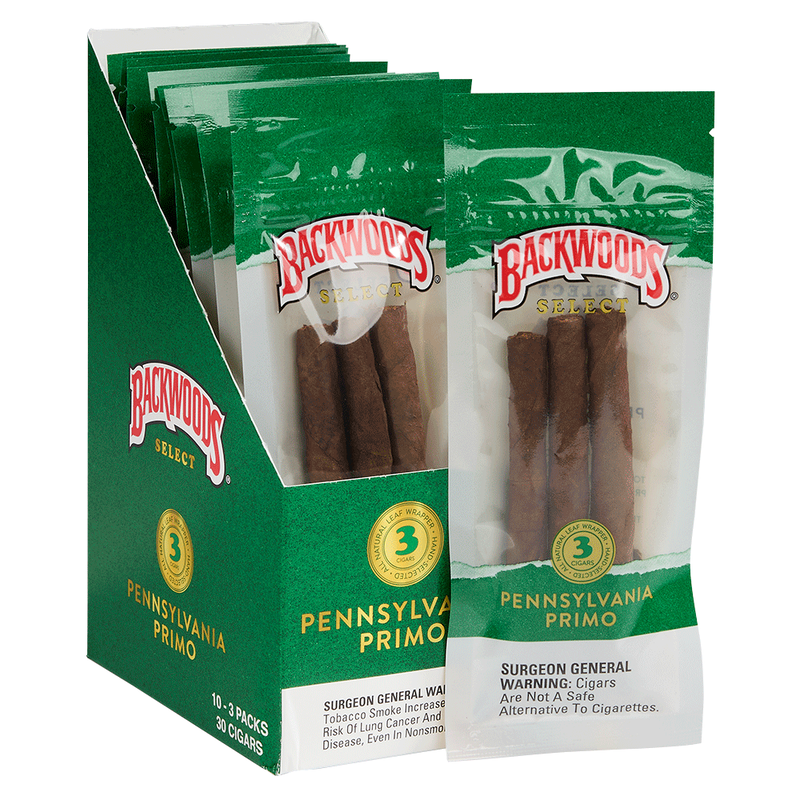 Backwoods Select Pennsylvania Primo Pack of 30