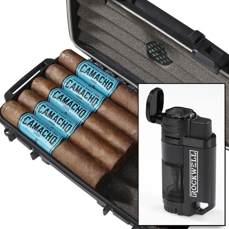 Grab 'n Go Kit: Camacho Ecuador + Herf-a-Dor Robusto 5-Cigar Sampler