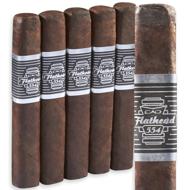 CAO Flathead Cigars Robusto Pack of 5