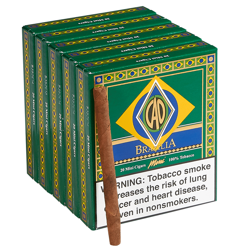 CAO Brazilia Cigarillos Pack of 100