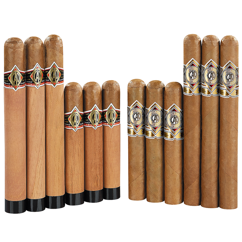 CAO Black & Gold Flight Sampler Robusto 12-Cigar Sampler