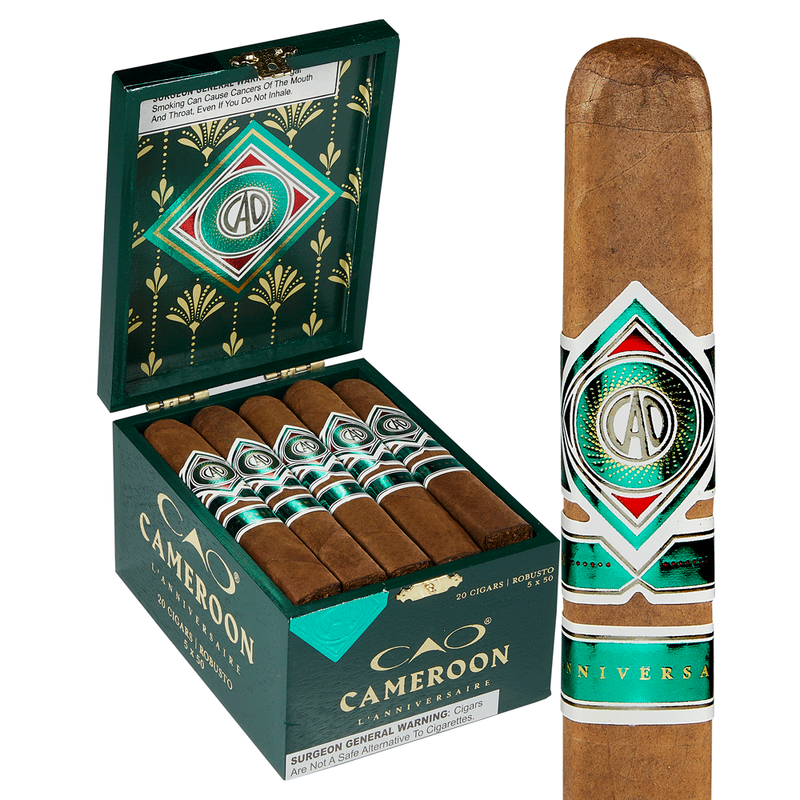 CAO L'Anniversaire Cameroon Robusto Box of 20