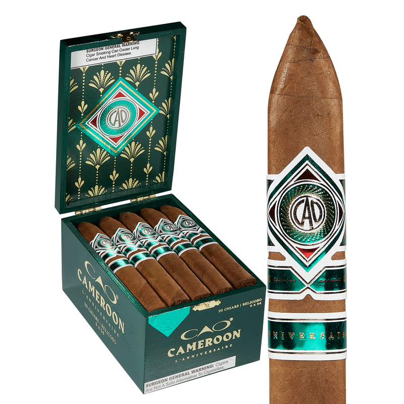 CAO L'Anniversaire Cameroon Belicoso Pack of 5