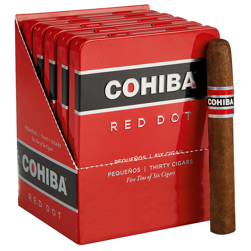Cohiba Red Dot Cigars Cigarillos Pack of 30