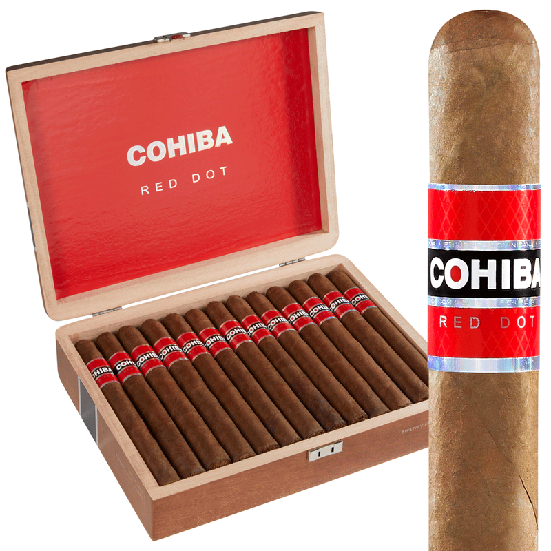 Cohiba Red Dot Cigars Churchill Box of 25