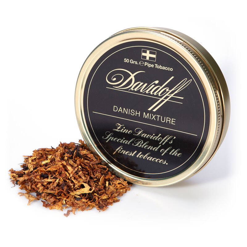 Davidoff Pipe Tobacco Danish Mixture 1.75 Ounce Tin