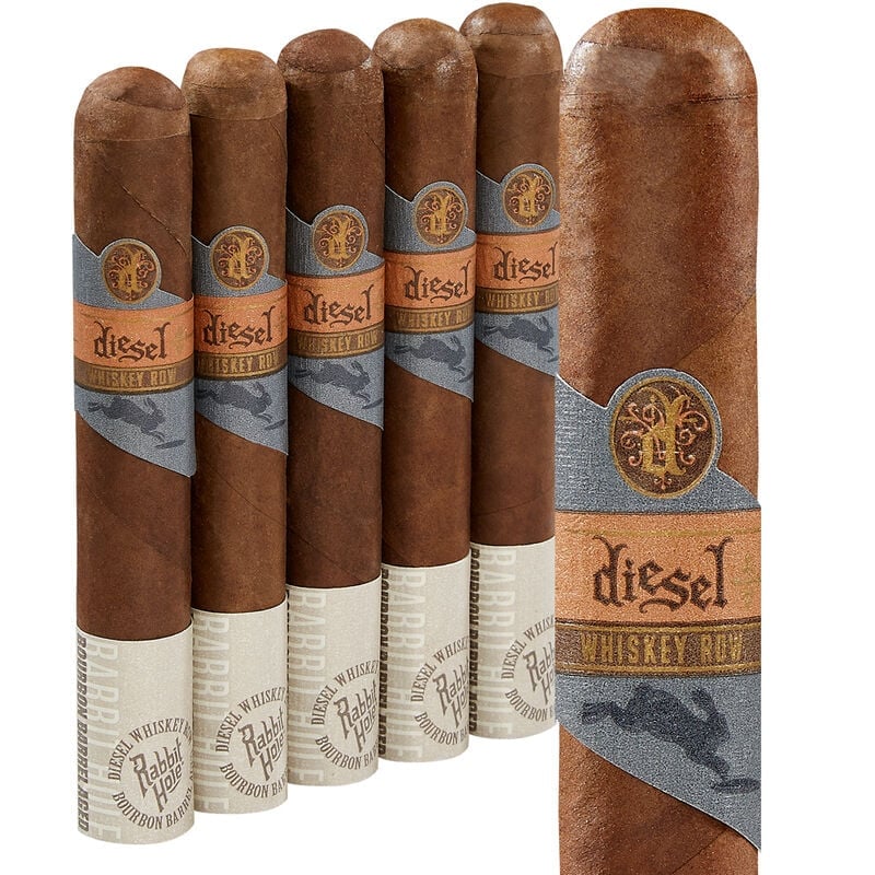 Diesel Whiskey Row Robusto Pack of 5