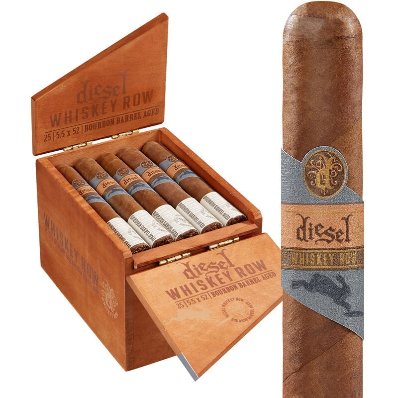 Diesel Whiskey Row Robusto Box of 25