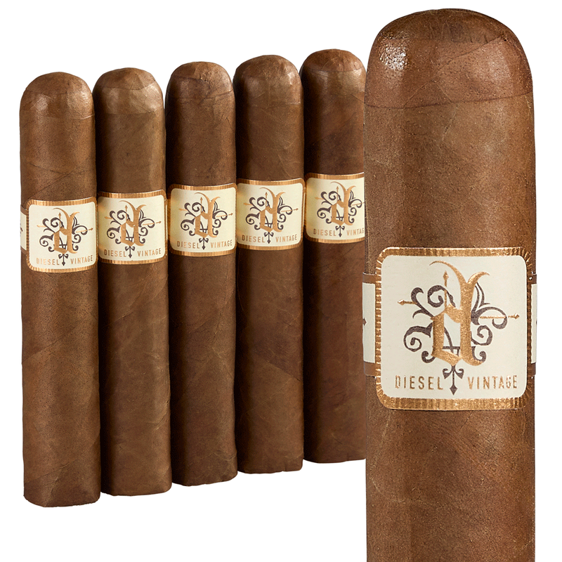 Diesel Vintage Series Natural Robusto Gordo Pack of 5
