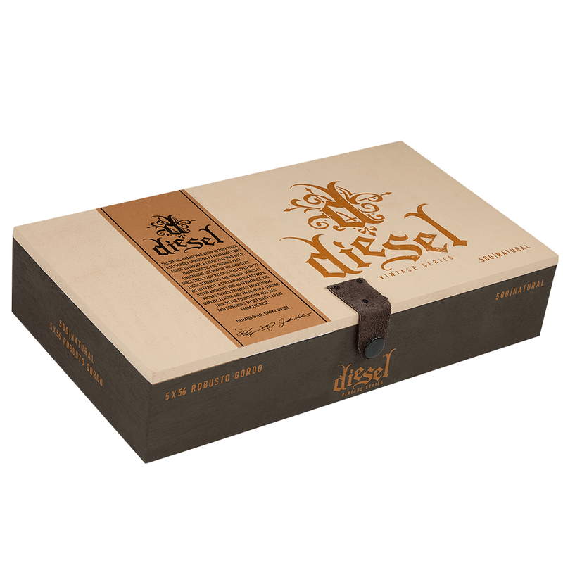 Diesel Vintage Series Natural Robusto Gordo Box of 20