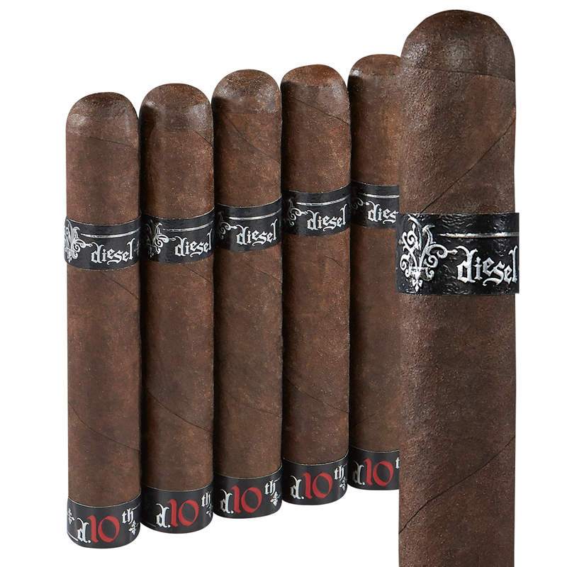 Diesel d. 10th Short Robusto Pack of 5