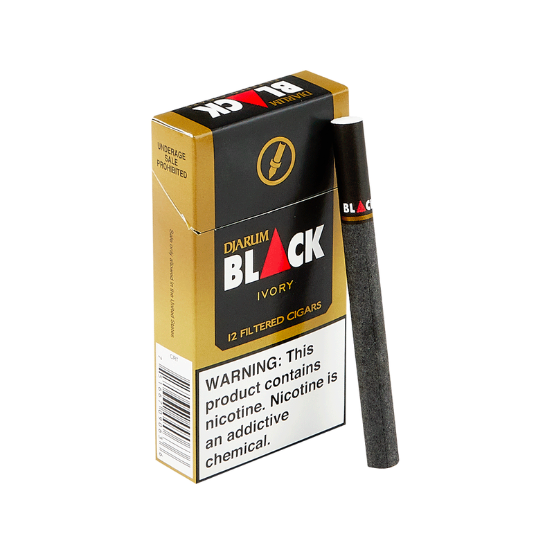 Djarum Black Filtered - Ivory Pack of 12