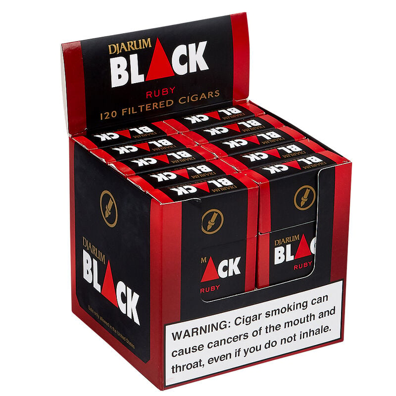 Djarum Black Filtered - Ruby Pack of 12