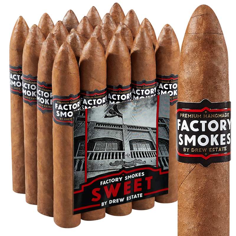 Drew Estate Factory Smokes Sweet Belicoso Pack of 20