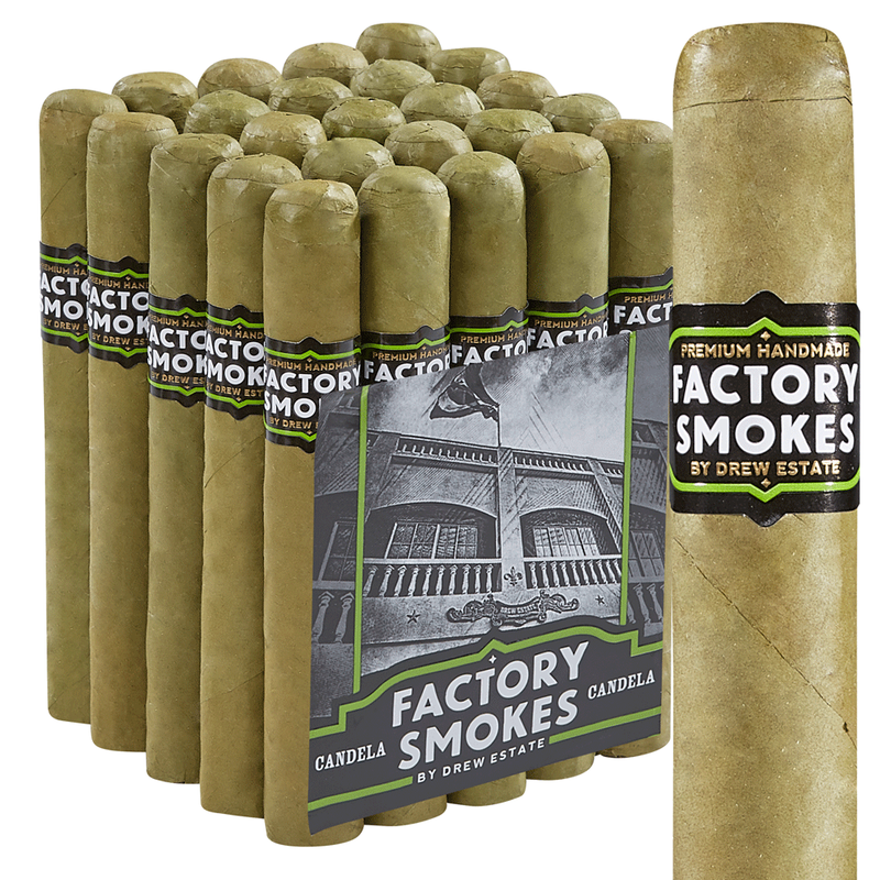 Drew Estate Factory Smokes Candela Robusto Pack of 25