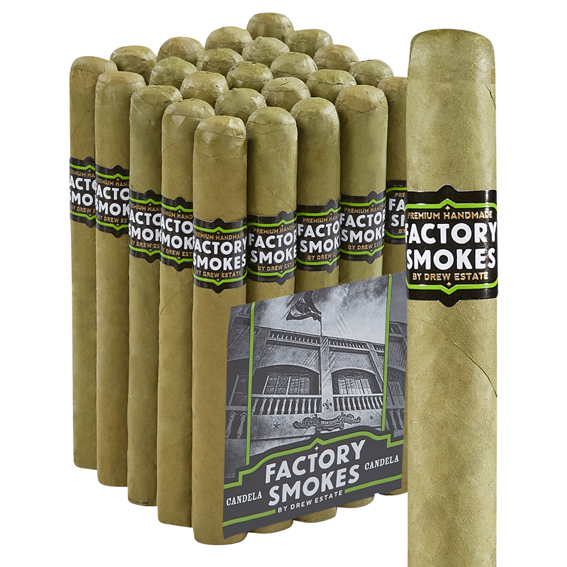 Drew Estate Factory Smokes Candela Churchill Pack of 25