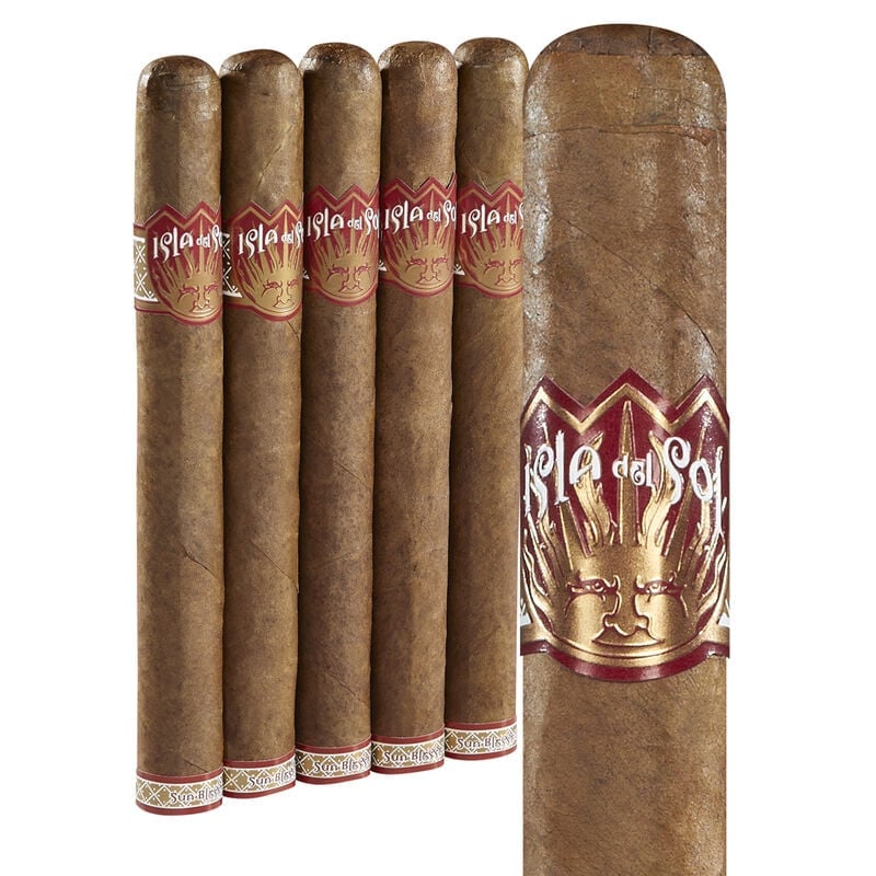 Isla Del Sol by Drew Estate Churchill Pack of 5
