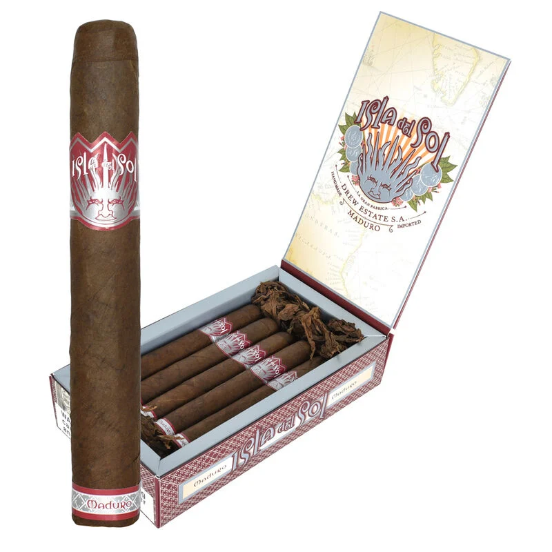 Isla del Sol Maduro by Drew Estate Cigars Toro Box of 10