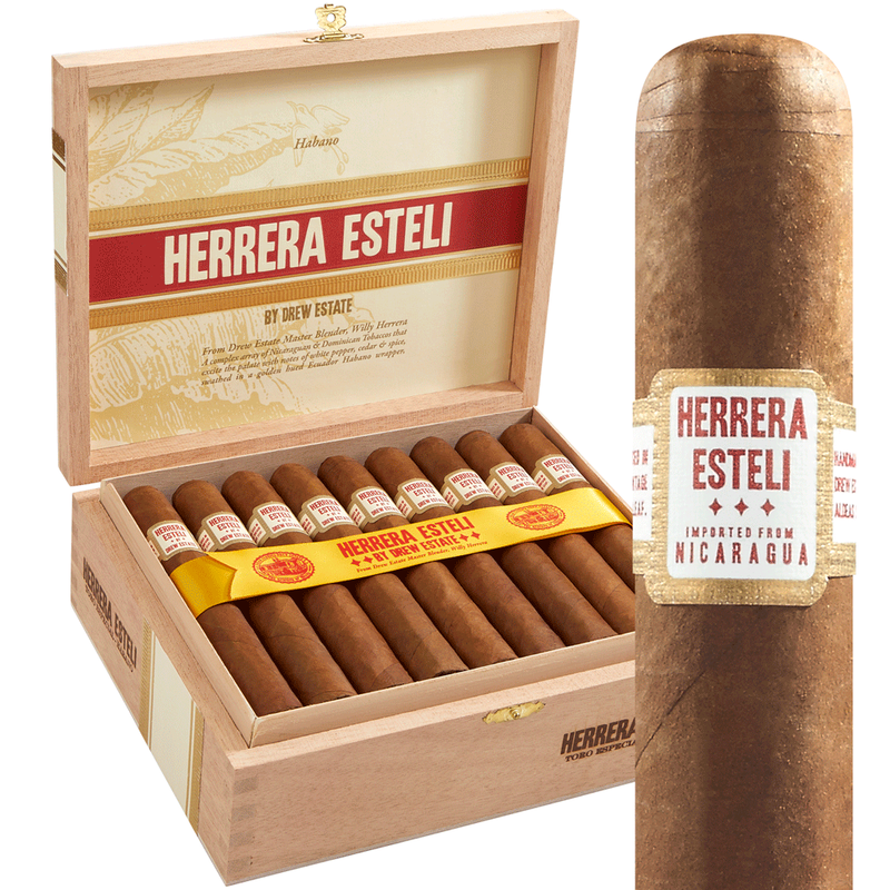 Herrera Esteli Habano Lonsdale Box of 25