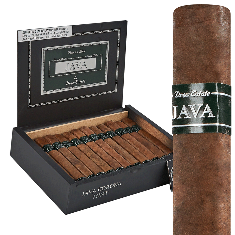Java Mint By Drew Estate Corona Box of 24