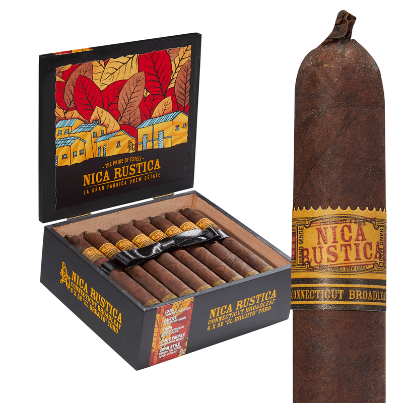 Nica Rustica by Drew Estate Gordo Pack of 5