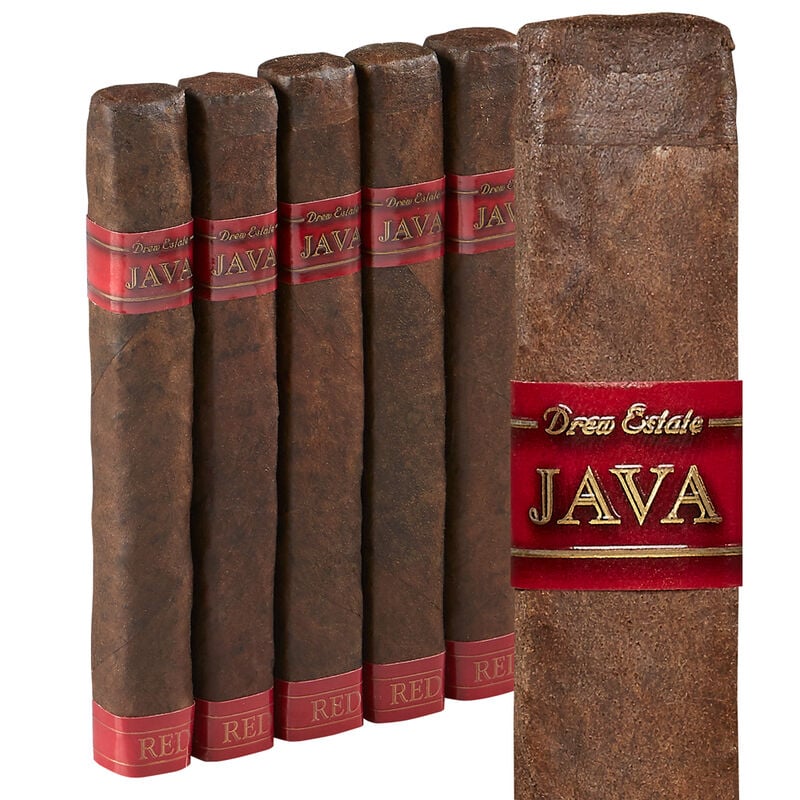 Java Red by Drew Estate Robusto Pack of 5