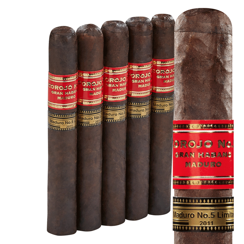 Gran Habano #5 Corojo Maduro Pack of 5