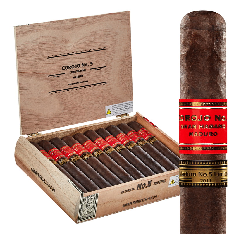 Gran Habano #5 Corojo Maduro Box of 20