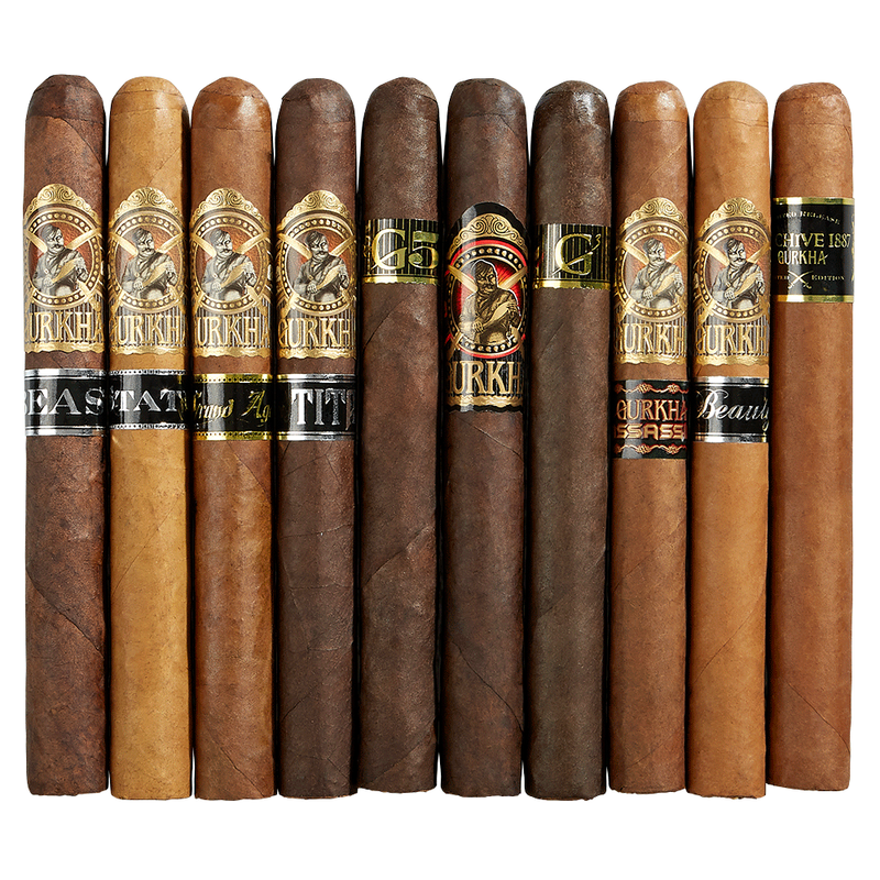 Gurkha 10 Cigar Churchill Sampler 10-Cigar Sampler
