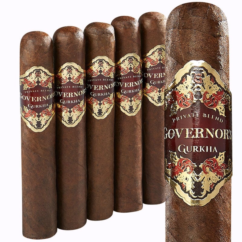 Gurkha Governor's Private Blend Gordo Pack of 5
