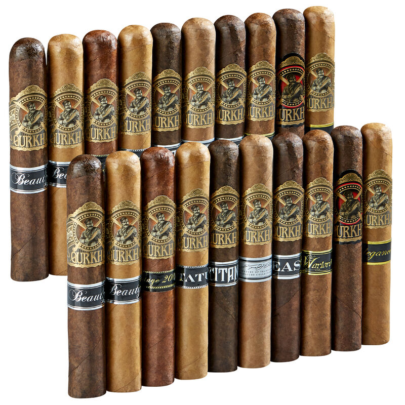 Gurkha Gold Big-Ring Sampler Gordo 20-Cigar Sampler