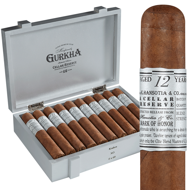 Gurkha Cellar Reserve 12 Yr. Platinum Edition Gordo Box of 20
