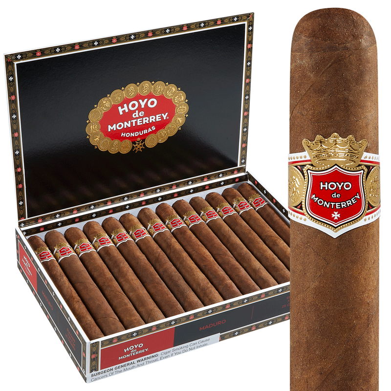 Hoyo de Monterrey Maduro Presidente Box of 25