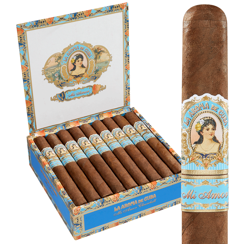 La Aroma de Cuba Mi Amor Churchill Box of 25
