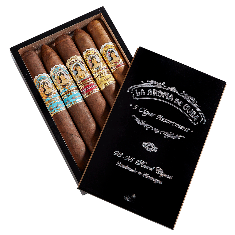 La Aroma de Cuba 5-Cigar Assortment Robusto 5-Cigar Sampler