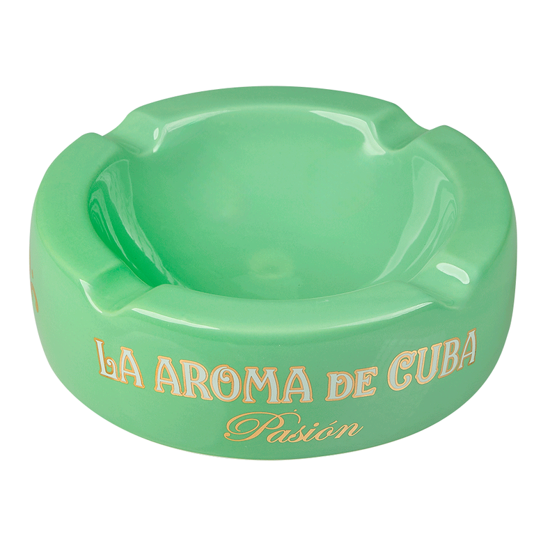 La Aroma de Cuba Pasion Ceramic Ashtray Mint