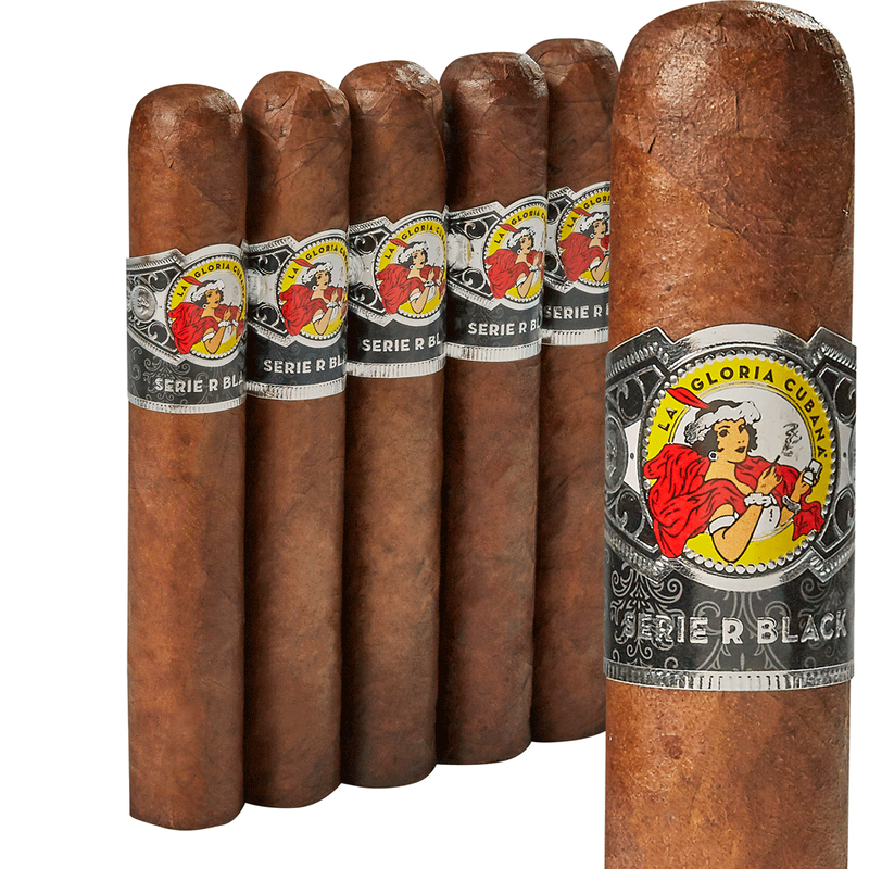 La Gloria Cubana Serie R Black Pack of 5